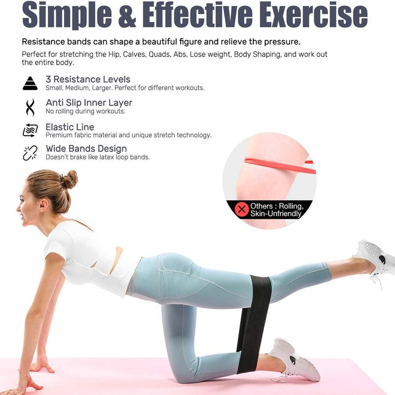 3個女性男性生地抵抗バンドセット弾性スポーツヨガフィットネス - Yoga Fitness Resistance Band のレビューと価格