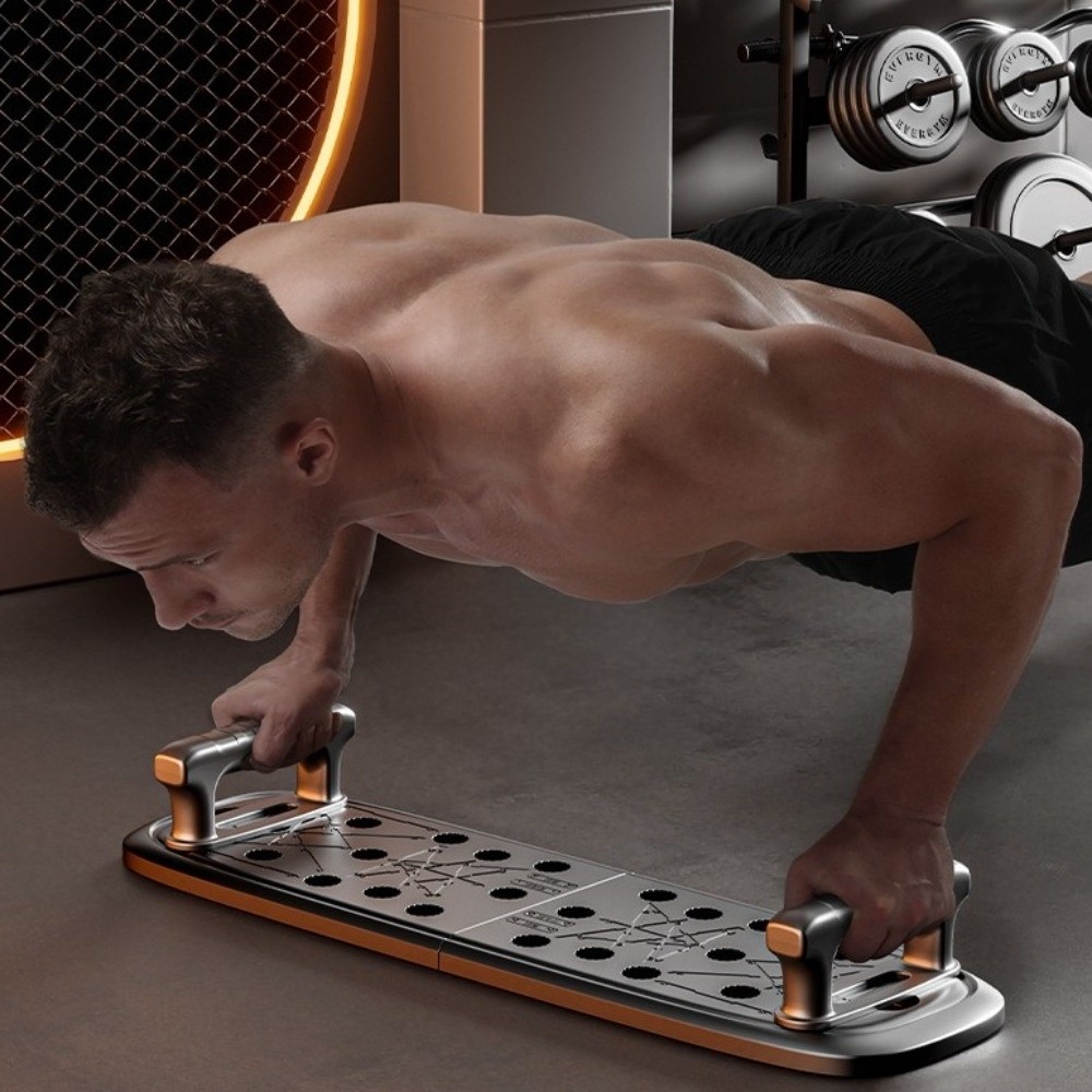 ハンドル付きのプッシュアップボード。持ち運び可能で滑り止め加 - Push Up Board のレビューと価格