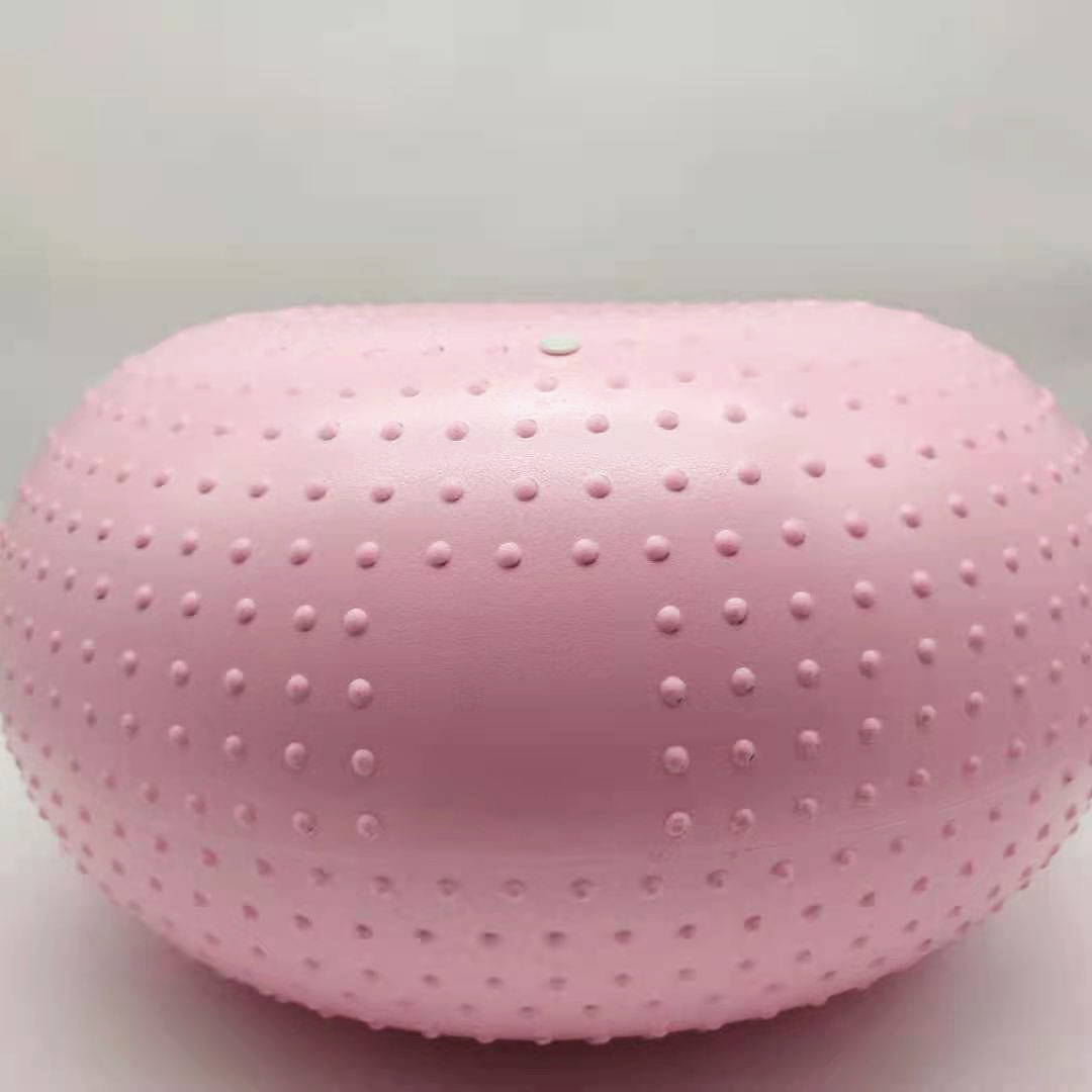 New Yoga Ball Donuts Thickened - Yoga Fitness Apple のレビューと価格
